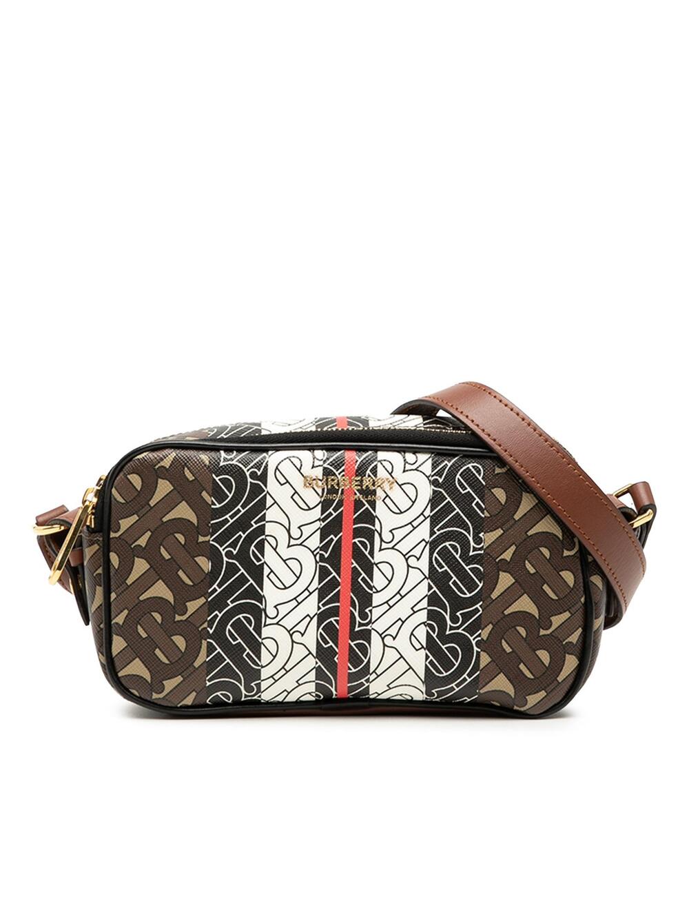 Burberry Tb E-Canvas Stripe Camera Bag #337851B49B